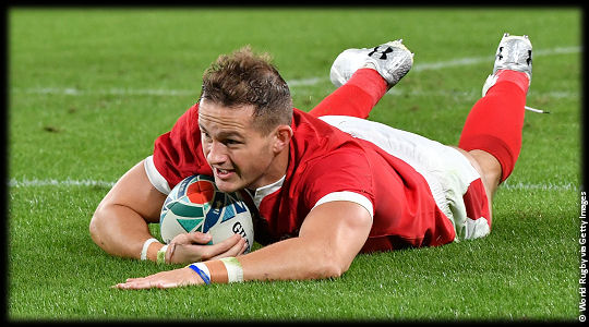New Zealand v Wales Hallam Amos try RWC2019 Bronze Final
